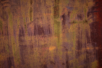 Fototapeta premium Vintage old rusty metal sheet background