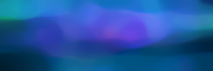 blurred horizontal banner background graphic with strong blue, midnight blue and royal blue colors and space for text or image