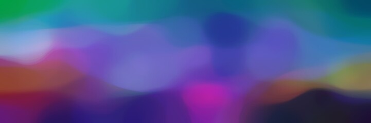 soft blurred horizontal card background bokeh graphic with steel blue, slate blue and antique fuchsia colors and free text space