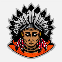 indiana apache head
