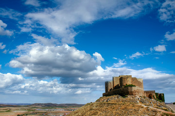 Castillo de la Muela en el municipio de Consuegra, España