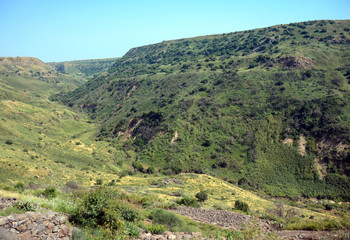 Naklejka premium Golan Heights