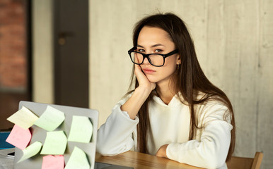 Woman lost bit of motivation on work