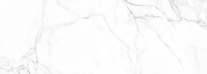 Foto op Plexiglas Marmer hoge resolutie witte Carrara-marmeren steentextuur