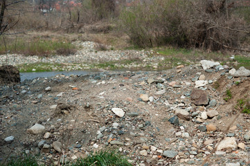 River around the world are disappearing. Riverbanks are getting wider and deeper, as large sections of riverbanks collapse