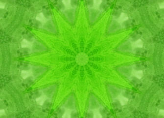 Bright green soft abstract pattern
