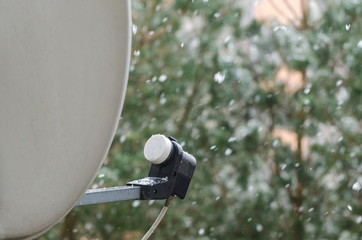 SATELLITE ANTENNA - Modern technique of sending information