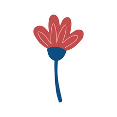 Vector floral element for creating fashion prints, postcard, wedding invitations, banners, floral arrangement illustrations, bouquets.