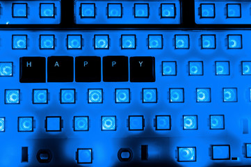 Word from buttons on keyboard