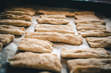 homemade cookies on the table