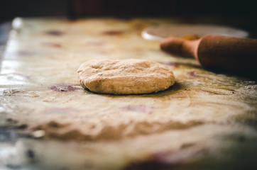 cookies on a baking tray
