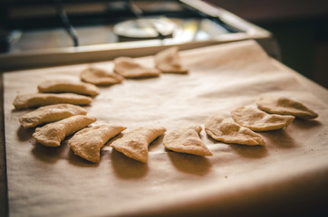 homemade cookies on a plate