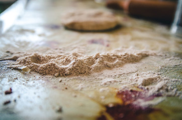 homemade bread dough