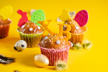 Various Spring Easter cakes