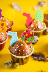 Various Spring Easter cakes