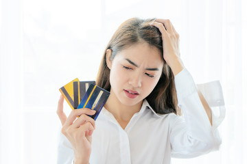 credit card that exceeds the limit