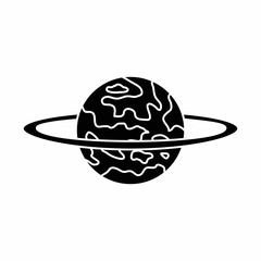 planet space object simple icon