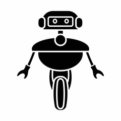 robot space object simple icon