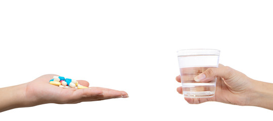 Medicine for the treatment of diseases concept