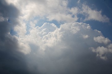 blue sky with clouds