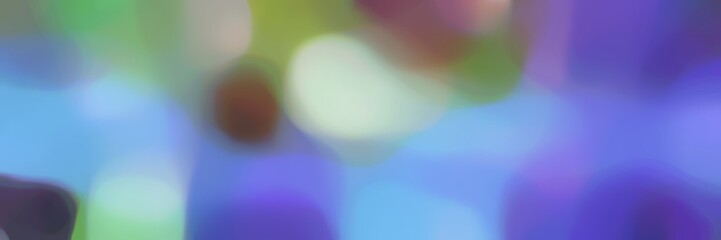 soft blurred horizontal header background graphic with corn flower blue, dim gray and slate blue colors space for text or image