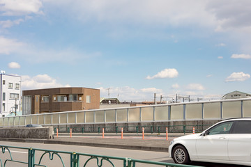 Fototapeta premium 川辺の風景