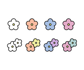 蛍光ペン マーカーのイラスト アイコン シンプル かわいい Wall Mural Yugoro