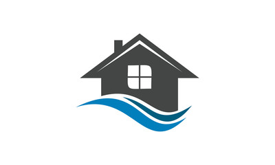 villa beach home logo