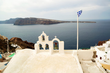 Fototapeta na wymiar Greece. Thira Island(Santorini).