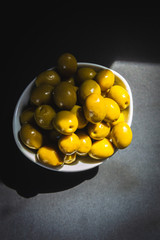 Aceitunas, aperitivo típico en España