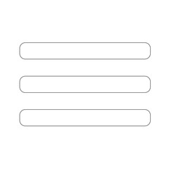 Fototapeta premium vector white application menu icon