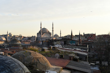 Fototapeta na wymiar mosquée d'istanbul 