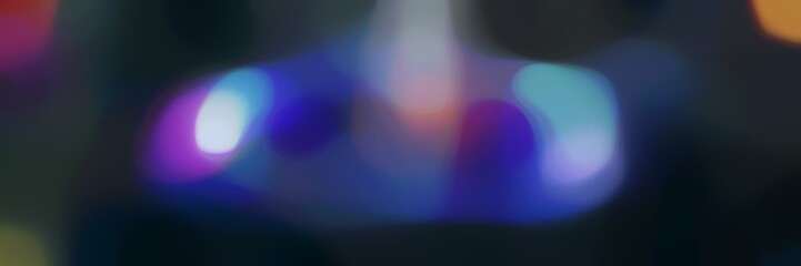 centered blurred horizontal card background bokeh graphic with very dark blue, light slate gray and dark slate blue colors and space for text