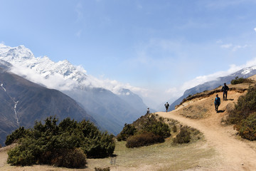 randon&eacute;e au n&eacute;pal