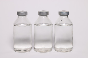 medicines in glass bottles, stop virus