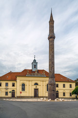 Fototapeta na wymiar Eger minaret, Hungary