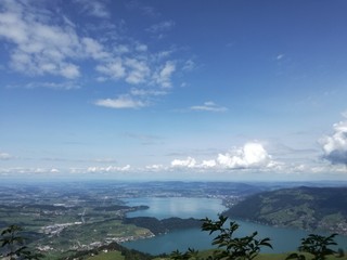 Sky over a landscape