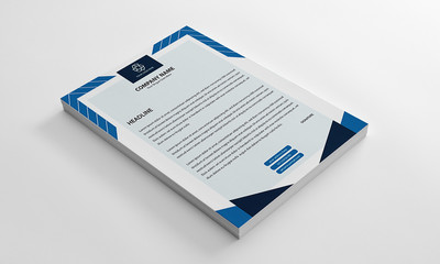 Elegant And Modern Corporate Letterhead Template 