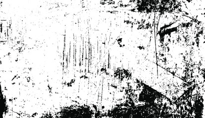 Scratched Grunge Urban Background Texture Vector. Dust Overlay Distress Grainy Grungy Effect. Distressed Backdrop Vector Illustration. Isolated Black on White Background. EPS 10.