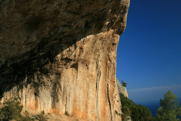 Cave in Sveta Nedilja on Hvar island, Croatia