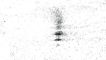 Rough black and white texture vector. Distressed overlay texture. Grunge background. Abstract textured effect. Vector Illustration. Black isolated on white background. EPS10.