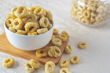 klanting or lanting. Indonesian traditional snack. made from cassava. has a savory taste and crispy texture