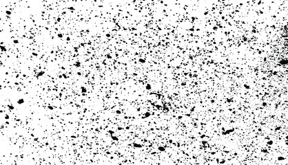 Rough black and white texture vector. Distressed overlay texture. Grunge background. Abstract textured effect. Vector Illustration. Black isolated on white background. EPS10.