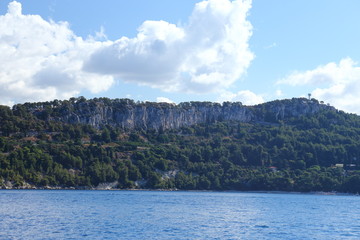 Croatia views between Trogir and Split