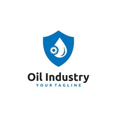 Oil Industry Logo Vector Business