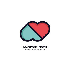 N Letter Vector Logo. Creative abstract icon mark design template. Abstract logotype concept element sign shape.