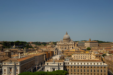Fototapeta na wymiar View of Vatican City