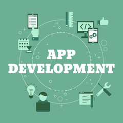 App development and design concept