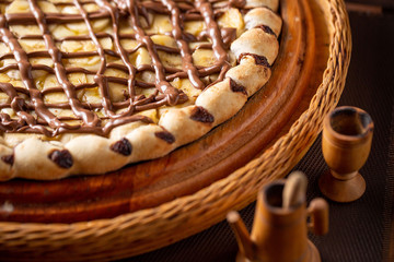 Obraz premium pizza sweet chocolat