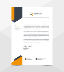 Professional And Modern Corporate Letterhead Template